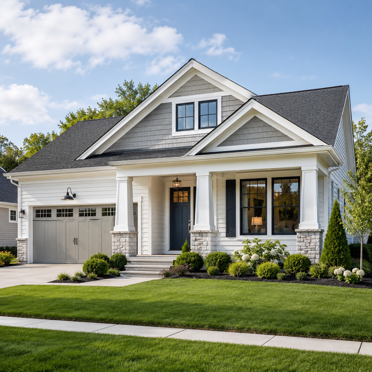 Neutral placeholder home exterior